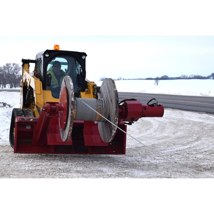 Skid Steer Wire Reel Attachment - EZ Spot UR