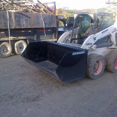 Dumpster Bucket for Skid Steer- Blue Diamond