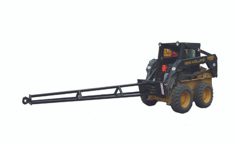 Skid Steer Truss Jib Attachment - Haugen Attachments