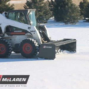 Skid Steer Snow Pusher Box | McLaren Industries