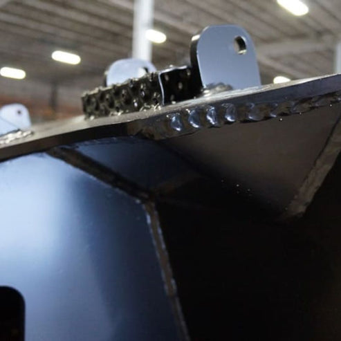 Skid Steer Slab Bucket Attachment - Blue Diamond