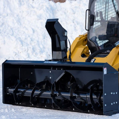 Skid Steer Snow Blower Extreme Duty - Blue Diamond