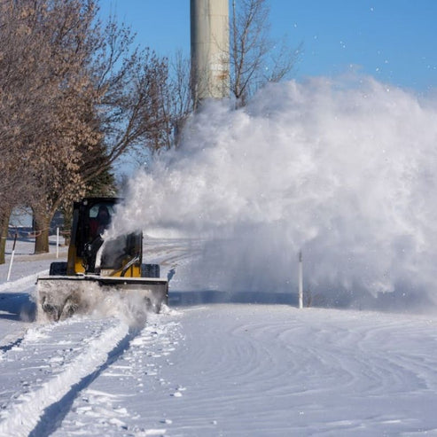 Skid Steer Snow Blower Extreme Duty - Blue Diamond
