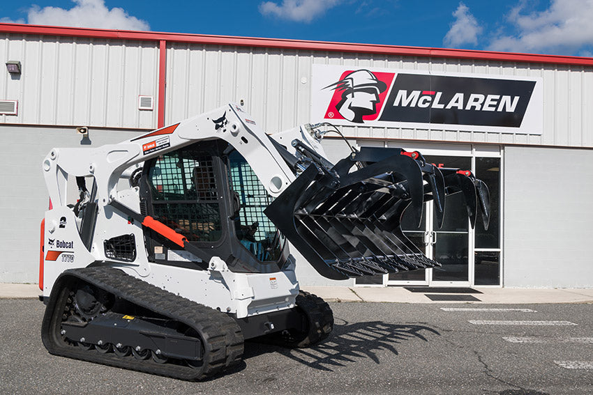 Standard Duty Skid Steer Grapple | McLaren Industries