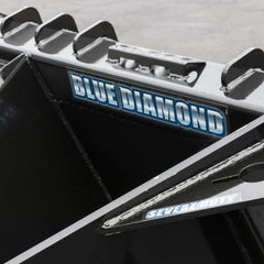 Skid Steers Stump Bucket - Blue Diamond
