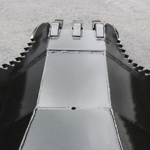 Skid Steers Stump Bucket - Blue Diamond