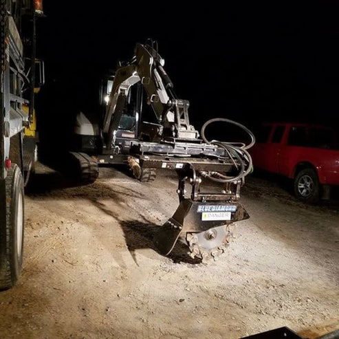 Extreme Duty Stump Grinder - Blue Diamond