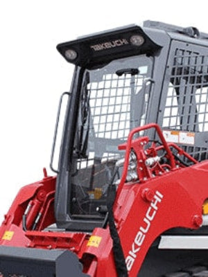 Takeuchi Windshield Skid Steer TL8R2 | Shields Lexan Polycarbonate