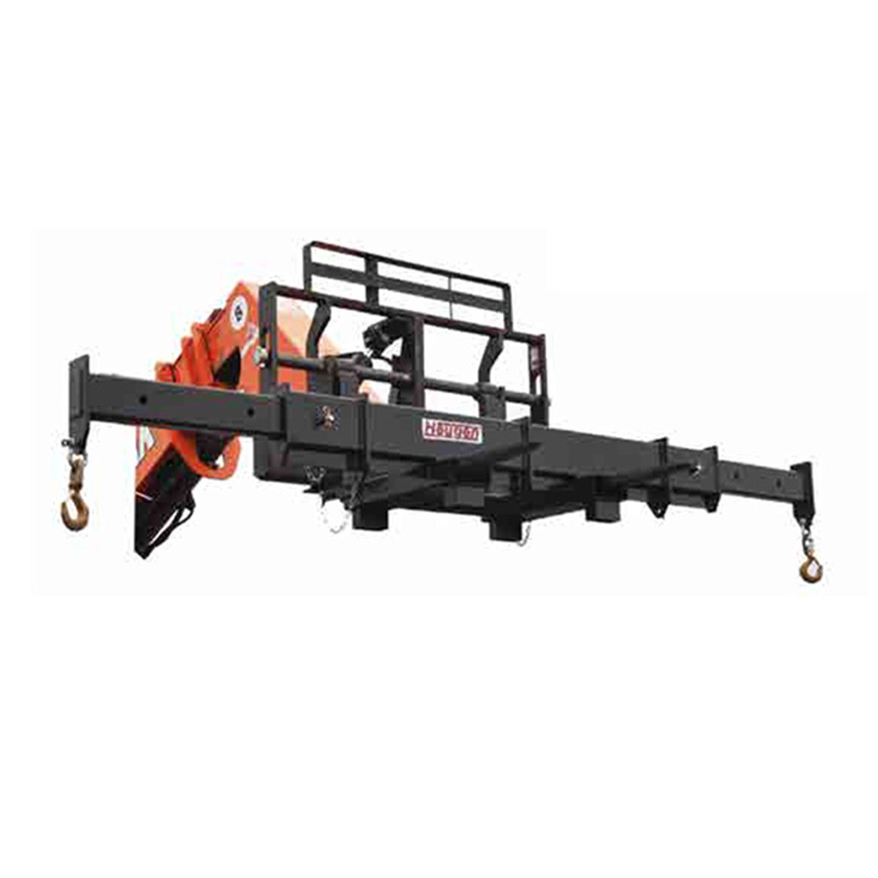 Telehandler Fork Mounted Adjustable Spreader Bar - Haugen Attachments