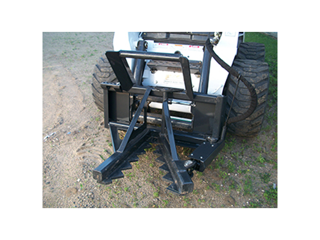 Tree Puller For Skid Steer - Haugen Attachments