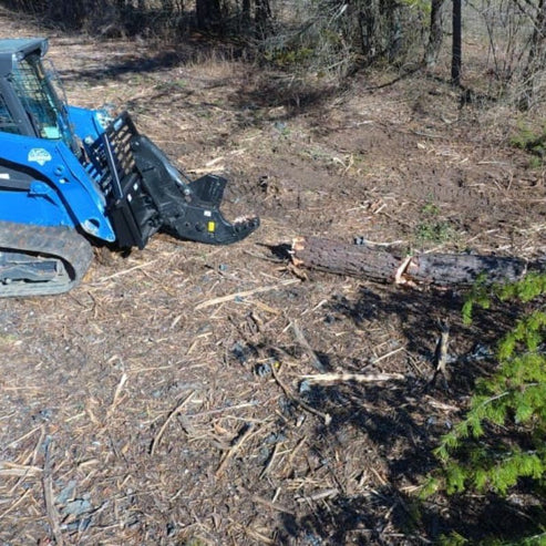 Tree Shear for Skid Steer - Blue Diamond
