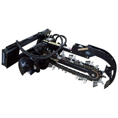 Trencher for Skid Steer - Blue Diamond