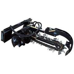 Trencher for Skid Steer - Blue Diamond