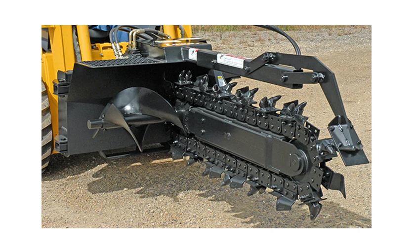 Trenchers For Skid Steers - Haugen Attachments