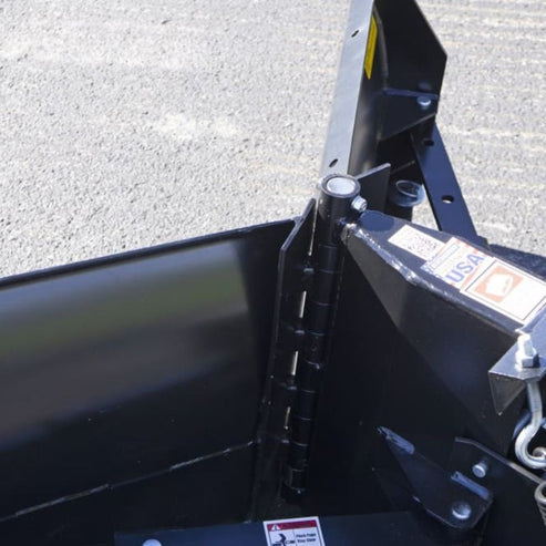 Mini Skid Steer V-Blade - Blue Diamond