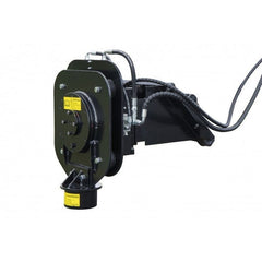 Vibrating Post Driver Mini Excavator - Blue Diamond