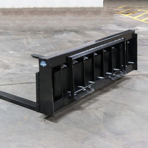 Heavy Duty Pallet Fork 72″ Wide Frame Loader - Blue Diamond